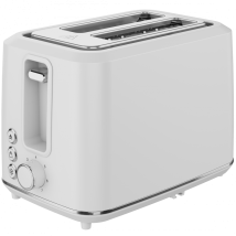 Tostadora Aeno Ts1 De 7 Niveles Con Control Mecánico, Color Blanco.