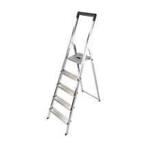 58945-001-escalera De Tijera De Aluminio L40 Easyclix (5 Peldaños) - Hailo