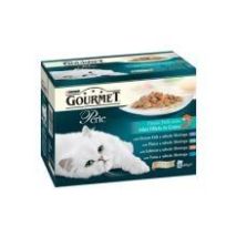 Gourmet – Cat Treats Ocean Delicacies Mini Fillets in Gravy – 12 Pack