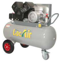 Lacme - Compresor Móvil Twinair 20/100t 20 M³/h Trifásico 100l 11 Bar - 463100