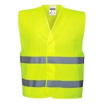 Gilet Ad Alta Visibilità Con 2 Fasce E Chiusura In Velcro T-lhv714yf