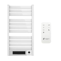 Elektrischer Handtuchtrockner Mit Gebläse An Der Wand Omiros Sannover 2000 W Weiß