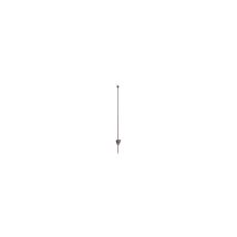 Palo In Ferro Ovale 106cm 11x5mm Con Isolamento Alla Testa (10 Pezzi)
