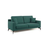 Prestige Modernes Sofa Aus Abwaschbarer Mikrofaser T11 146 Cm Petrol