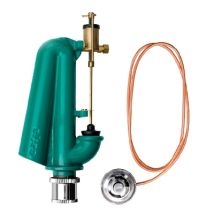 DianFlex Knopfspülventil – Messing, Kupfer, Gusseisen – 1-1/4" Auslassanschluss – Hochwertige Spülbatterie für Badezimmer