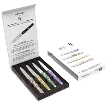 Tarrerias Bonjean - Coffret De 4 Couteaux De Table Joseph Nanocut Multicolore
