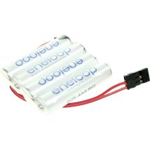 Pacco Batteria 4x Ministilo (aaa) Panasonic Eneloop Reihe F1x4 Con Cavo, Con Spina Nimh 4.8 V 750 Mah