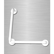 AKW Haltestange 450x450 mm – verstärkt, abgewinkelt (90°) – robuste Lösung für Heimwerker und DIY
