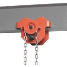 Carro de polipasto HFW 3 – Capacidad 3 toneladas – Longitud de cadena 3 m – Ancho de brida 74-220 mm – Peso 28 kg