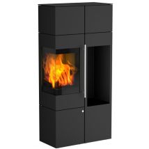Kaminofen Olsberg Ipala Smart Compact 5 Kw Türanschlag Links Ofen Holzofen Komplett-set