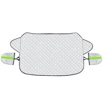 Osuper - Car Windshield Cover, Magnetic Winter Windshield, Universal Car Cover Against Frost, Snow, Ice, Rain147x100cm