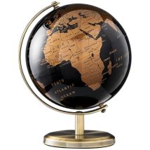 Fvbjd - Home Decoration Accessories Globe Desktop Decor Luxury Golden Living Room Decorative Sculpture Geographic Education