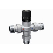 Far Rubinetterie - Mitigeur Thermostatique À Raccordements M 3956 1 -1/2'