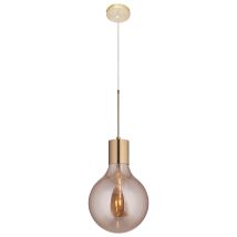 Hängelampe Lumineca Laugo 30x50 Cm Farbe Bernstein