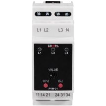 Relais De Tension Zamel Pvm-31 Montage Rail Th35 Asynchrone