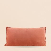 Coussin Cale Rein En Velours De Coton 35x70cm