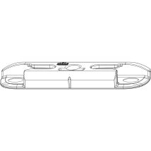 Maco - Schließteil Is Design 12l Eurofalz 24mm 13v Silber