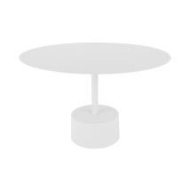 Kaffeetisch NOWA – Ø 55 cm – Metall – modernes Design – pflegeleicht – stabil – vielseitig einsetzbar