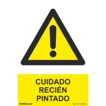 Señal Peligro 'cuidado Recien Pintado' (pvc 0.7mm) 30x40cm