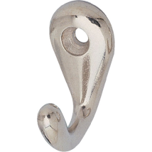 Handtuchhaken 0557 1 Haken Höhe 36 Mm Aluminium Poliert Ausladung 27 Mm