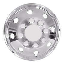 Radkappen-set Sphärisch 38 Cm Chrom Carpoint