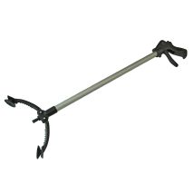 Faithfull – Litter Picker 820mm (32in) – Lightweight Aluminium – Non-Slip Rubber Cups – Jaw Capacity 22cm – 870g