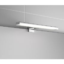 Salgar – Lampada LED Pandora IP44 – Design elegante cromo – 30,8 x 11,2 x 3,2 cm