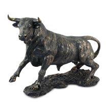 Signes Grimalt Figura De Animal Figuras Toro Animales Plateado 17x47x32cm 77376
