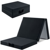 Klappmatratze 75x195x15 Cm Inre - Polyurethanschaum - Klappbare Futonmatratze - Gästematratze Für Schlafsofa - Reisematratze - Rutschfester, 