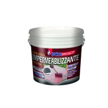 Geckos - Guaina Acrilica Grigio - 4l - Impermeabilizzante Esterni