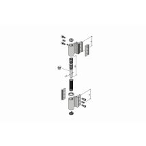 Türband Velox Top Alu 5500i Fapim 2 Lamellen El 17mm - Grau 05 - 552005