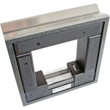 Rahmen-richtwasserwaage 200x200mm/0,3mm/m Röckle
