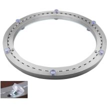 Metal Turntable Bearing, Round Rotating Base, 360° Rotatable, Single Row Ball Bearings, For Heavy Duty, Ø35 Cm