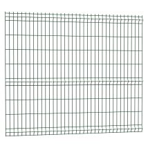 Stabgitterzaun 1,02 m x 2 m – Feuerverzinkt – Draht ø 5 mm – Maschenweite 20 x 5 cm – Grün RAL 6005