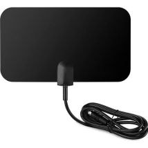 Antenne Tv Hdtv Amplificateur Antenne Tv Numérique Hdtv D'Intérieur Super Flat Antenne Tv Récepteur Avec Antenne Pour Dvb-t/dvb-t2 Compatible 4k 1080 