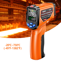 Infrarot Thermometer, Ultrixe Temperaturmessgerät Digital -20°c-750°c(-49°f-1382°f) Ir Laser Thermometer, Berührungslose Für Kochen, Pizza, Oven, 