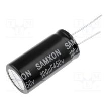 Elektrolytkondensator 100uf 450vdc Größen 18x40mm Radial