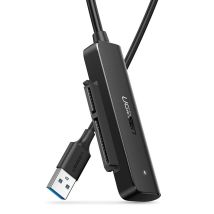 Adaptador Sata Iii 3.0 De 2,5'' A Usb Hdd Ssd - Negro