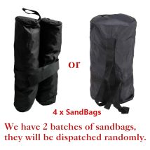Green Bay - Sand Bags Leg Weights For Pop Up Gazebo Marquee Tent 4pcs
