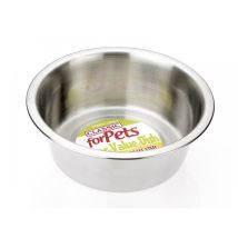 Classic – Stainless Steel Cat Bowl – 210 mm Diameter – 1.9 Litre Capacity – Durable and Hygienic Feeding Dish