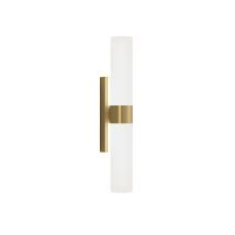 Lámpara De Pared Especial Baño De Bronce Con Cristal - Egeo