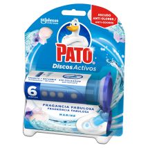 Pato Wc Discos Activos Aparato + 6 Recambios Frescor Marino 7 U