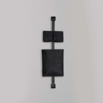 Ever Tape Storage Organizer Con Fascia Grigia 1 Basket Small Double 1 Basket Large Nero Codice Prod: Evtpk100cn
