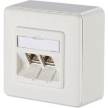 Presa Di Rete Metz-connect 1309120002-e Cat.6a 2xrj45