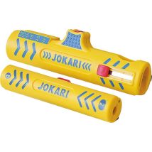 Set Per Lavorazione Cavi Jokari Secura Ii (per Cavi Coassiali Ø 4,8-7,5 Mm E Cavi Tondi Ø 8-13 Mm, Strumento Spelafili) 490119