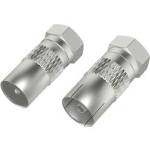 Decoder Hama 00205315 Conversione Coassiale Antenna 2 Pezzi