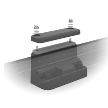 Unifix 1.cs40 = 2 Supports Latéraux Pour Panneaux Solaires