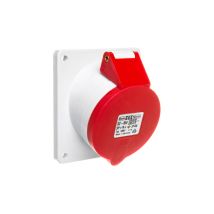 Presa A Pannello 32a 5p 400v 6h Ip44 Inclinata A Connessione Rapida 12801