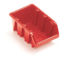 Caja de almacenamiento mediana TRUCK PLUS KTR16 – Polipropileno – Rojo – 10cm x 15.5cm x 7cm