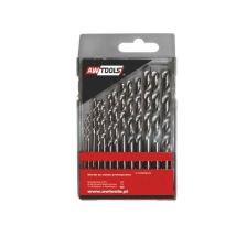 AWTOOLS HSS-G Metallbohrer-Set 13-tlg. – Durchmesser 1,5-6,5 mm – Zylindrischer Schaft